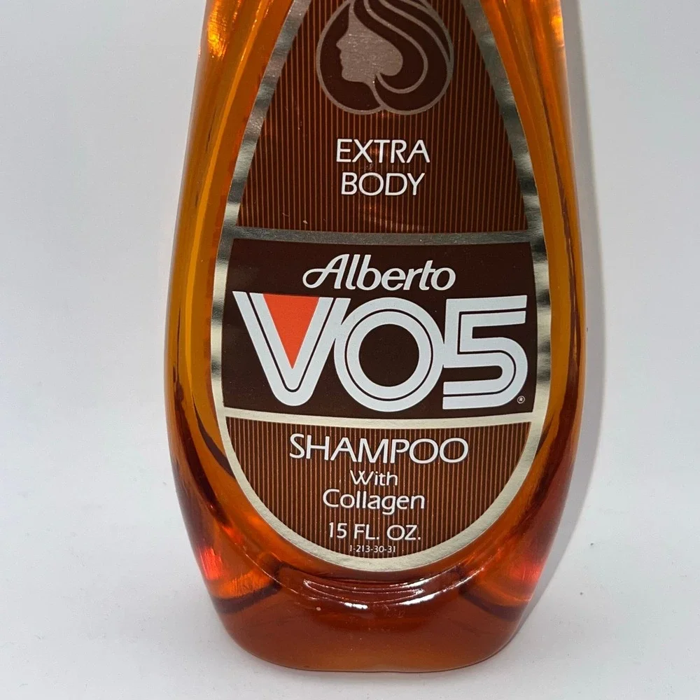 Vintage 1986 Alberto VO5 Extra Body Shampoo with Collagen 15 Fl Oz 75% Full‎